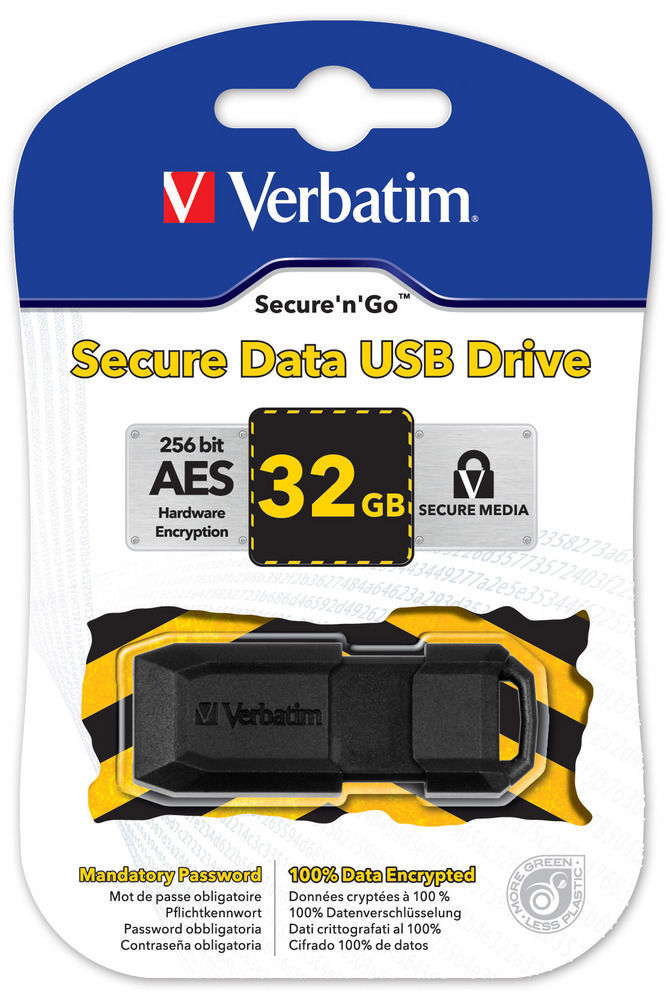 Secure Data USB Drive 32GB