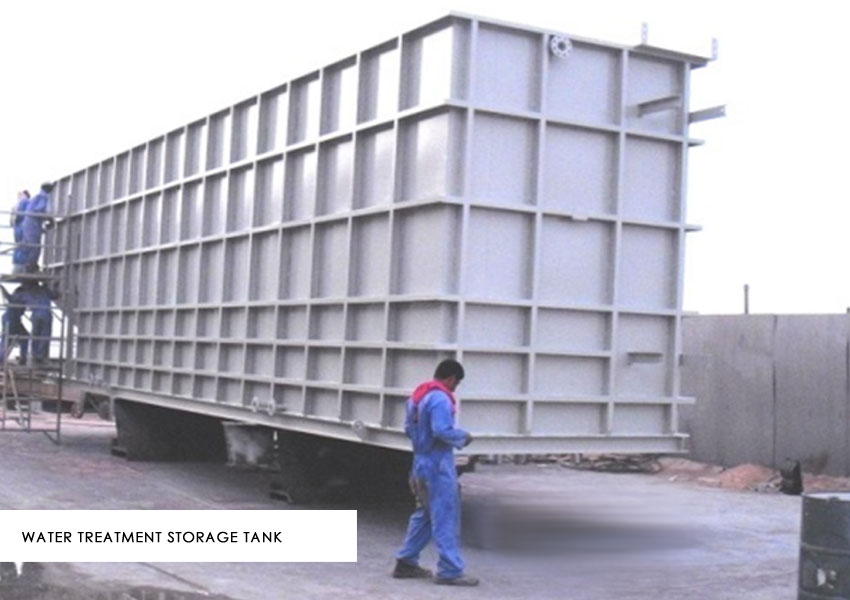 Water Treatment Storage Tank