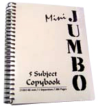 Notebook Mintra jumbo 6 Sub.